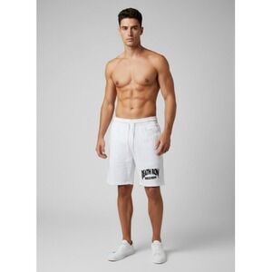Death Row Records Shorts Men's Size XL White Casual Wear Breathable